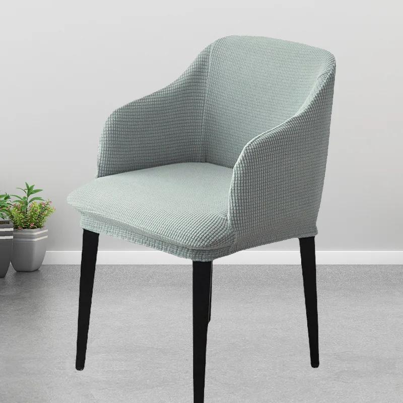 Чехол для кресла Polar Fleece Wingback King Back Chair Cover Hotel And Home Party Bankcase Home 1/2/4/6PCS