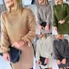 Women's New Sweater Long-Sleeved Pearl Dress Casual Top