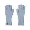 LOWTEAL WOOL PASTEL LABELED GLOVES, BABY BLUE