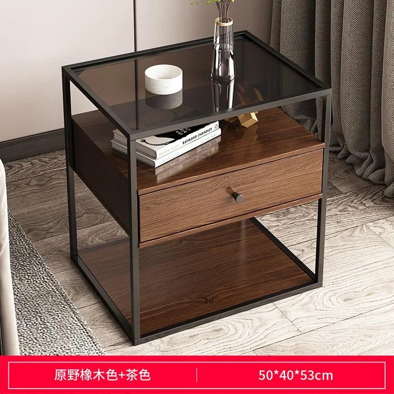 Luxury Bedside Nightstands Modern Wooden Italian Drawers Minimalist Nightstands Table Tall Aesthetic Bedroom Furniture