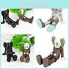 Потрясающий черно-бело-серый держатель для ручек Kaws Companion, фигурка-украшение для детей и фанатов