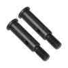 2 шт. RC Передняя колесная ось Сталь Высокая прочность 23 мм RC Автомобиль Вал переднего колеса RC Автомобильные аксессуары для