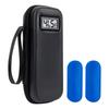 Дорожный чехол-холодильник для инсулина с дисплеем температуры - Дорожный чехол для диабетиков, охлаждаемый холодильник, дорожный чехол с 2 одобренными пакетами со льдом для поездок и повседневного использования