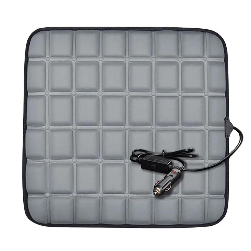 Car Heated Seat Cushion USB Power Graphene Heated Seat Pad 3 Levels Heating Seat Cushion for Park Stadium Car Travel
