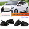 Для Hyundai IONIQ 2016 2017 2018     АБС Пластик Накладка на Зеркало Заднего Вида Боковое Зеркало Колпачок Крышка Корпус Двери Накладка Стикер
