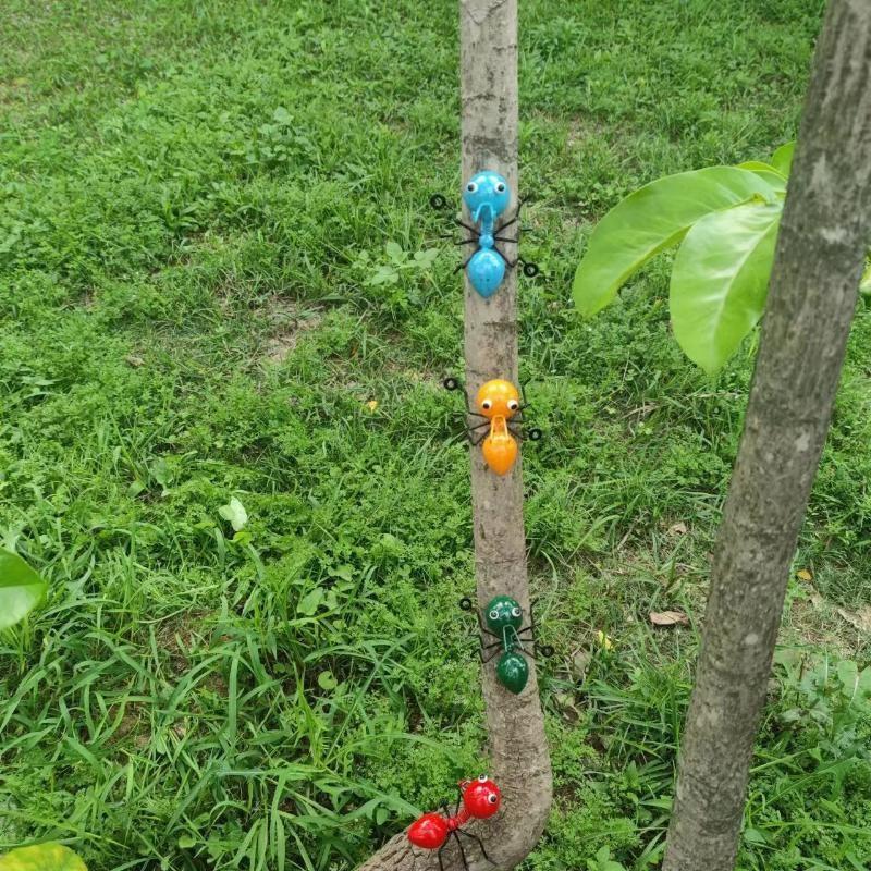 Железный Арт Металлический Муравей Украшение Настенное Украшение Домашнего Декора Ремесла Садовый Орнамент