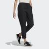 adidas Трикотажные спортивные штаны женские черные H07388