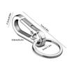 Car Key Holder Spring Key Ring Waist Belt Carabiner Car Pendant Gift Waist Key Ring