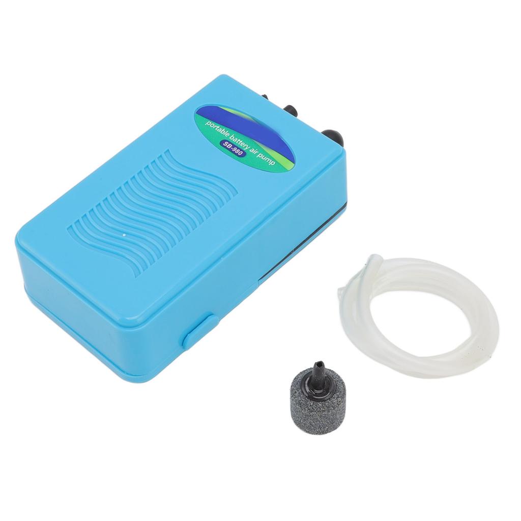 Aquarium Oxygen Pump Intelligent Control Quiet Portable Fish Tank Air Pump for Indoor and Outdoor