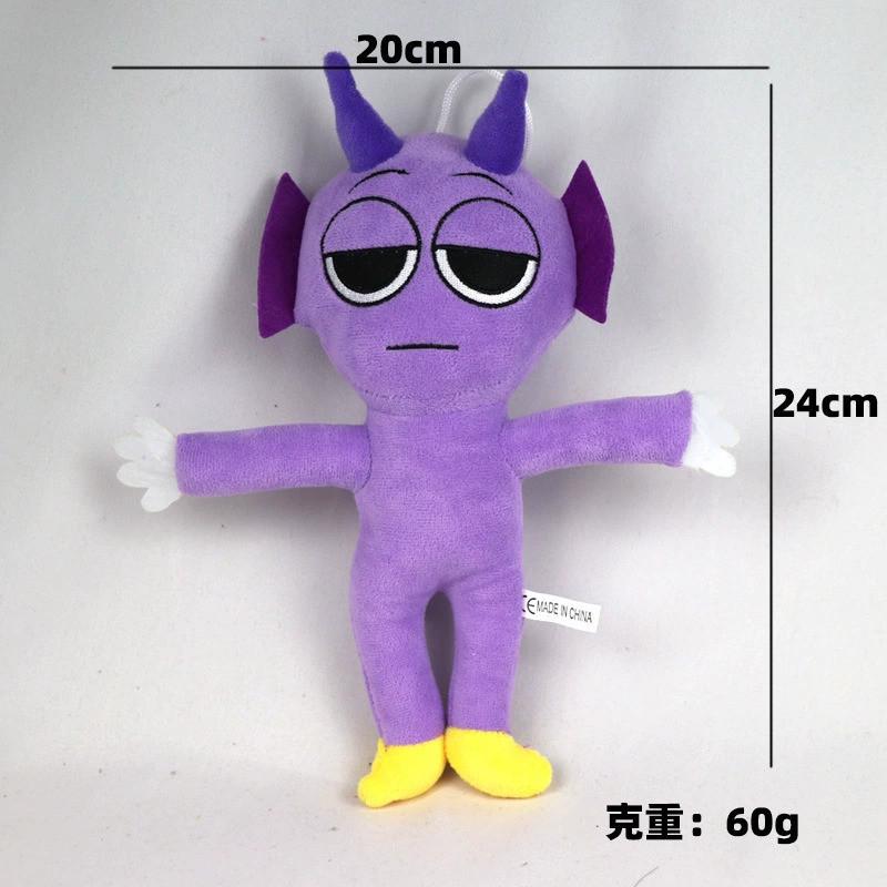 Гуманоидные Sprunki Incredibox Series Мягкие плюшевые игрушки Sprunki Micro Horror Game Мягкие плюшевые куклы Рождественский подарок