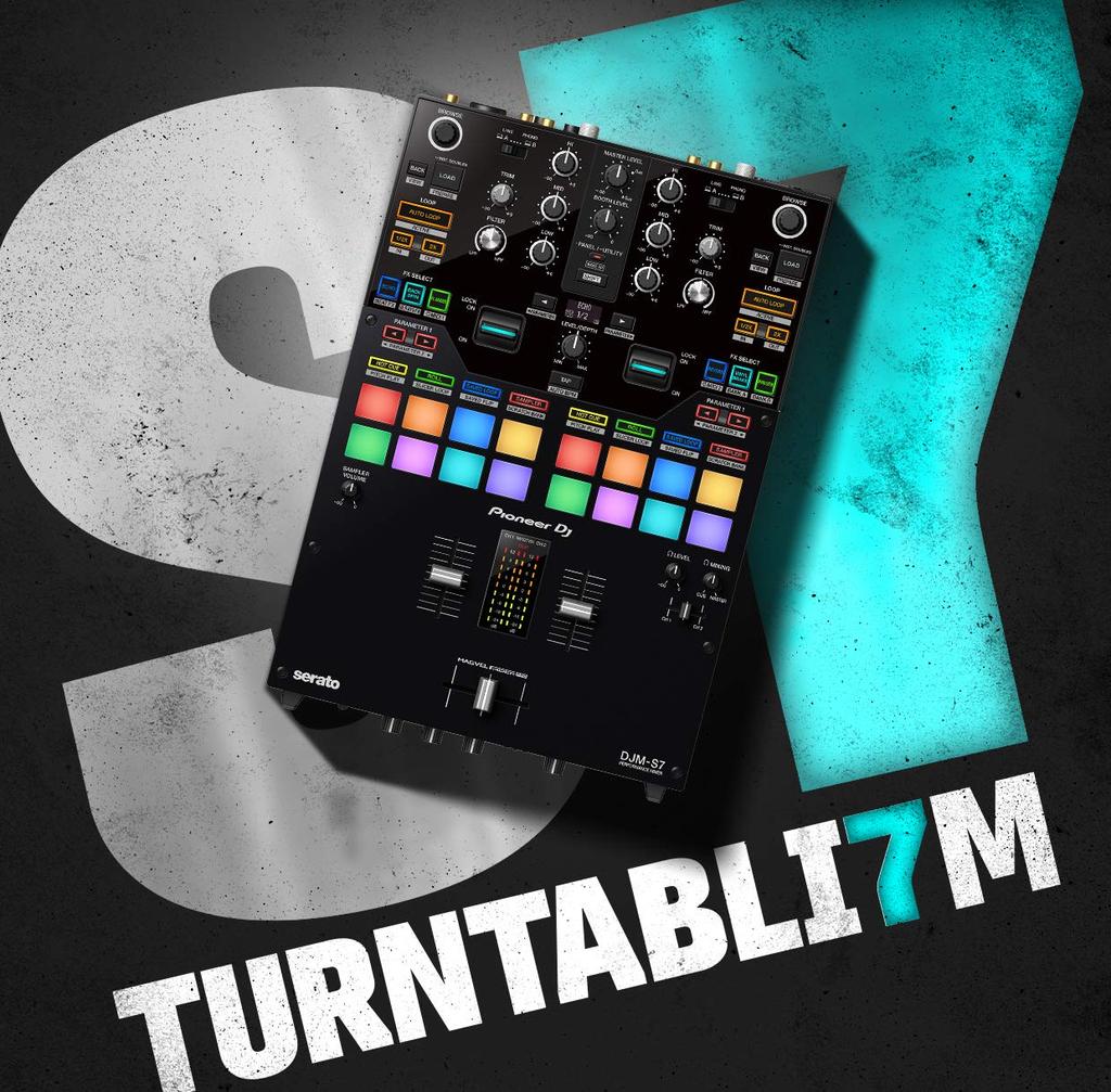 Pioneer DJ Professional DJ Mixer DJM-S7