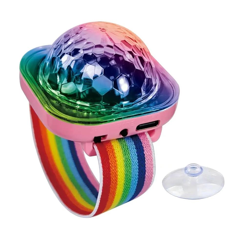 RGB LED Disco Strobe Lights Strobe Effect Wearable Watch Lamp Wrist Ambient Lamp Christmas Party