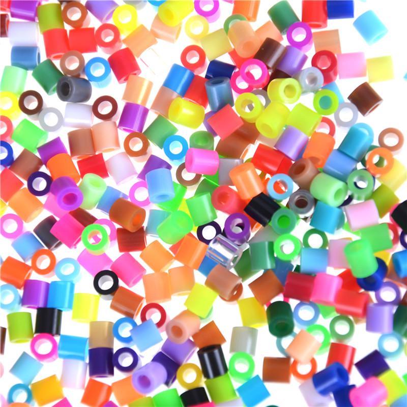 1000 шт./пакет 5 мм бусины Хама бусины Perler детские развивающие игрушки своими руками разноцветные
