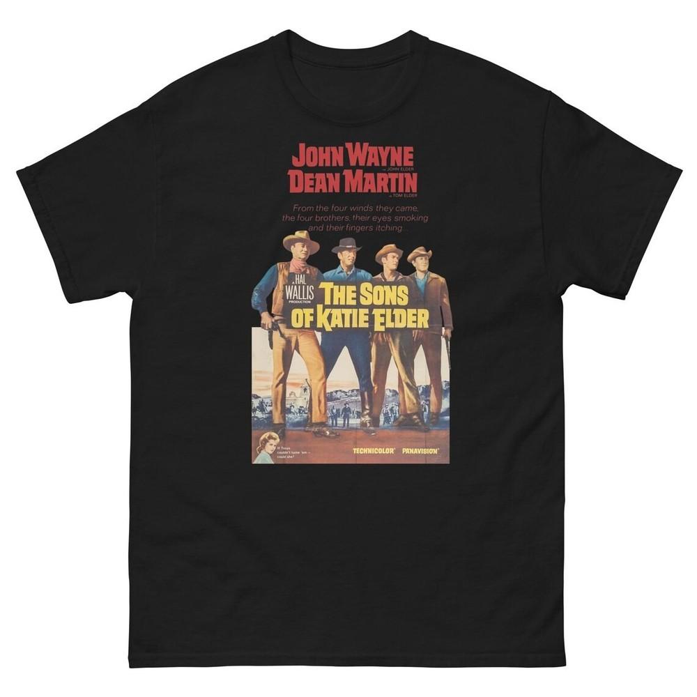 Classic Western 60s Cowboy Movie Graphic Retro Gunslinger Artwork West Film Tee Unisex T-Shirt