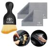 Car Interior Cleaning Soft Brush Car Wash Towel Microfiber Cleaning Rag Cloth For Camry Corolla Yaris Chr Auris Avensis
