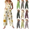 Womens Casual Overalls Jumpsuits Adjustable Straps Sleeveless Summer Cute Comfy Rompers With Pocket