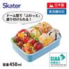 Skater Lunch Single Made in Disney RBF3ANAG68997 Kids' Box, Tier, 450ml, Dome-Shaped, Antibacterial, Japan, Princess, 25,