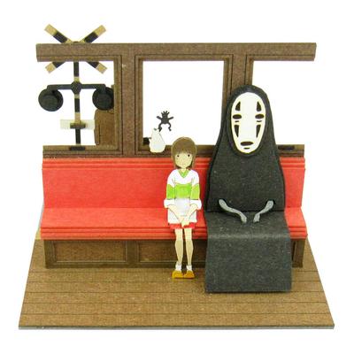 Sankei Studio Ghibli Мини Унесенные призраками Приморская железная дорога Бумажная модель Немасштаб MP07-15
