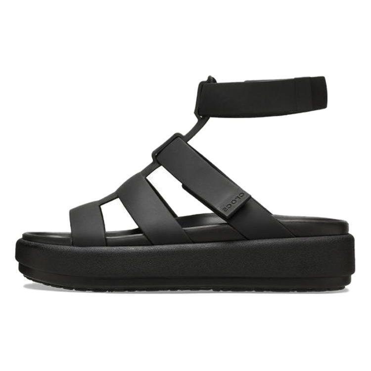 Crocs Римские сандалии женские черные 209557-060