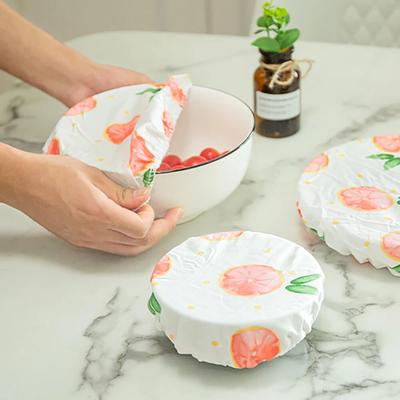3 шт. многоразовые хлопковые эластичные крышки для мисок для еды, крышки для сохранения свежести, крышки для чаш, аксессуары для домашней кухни