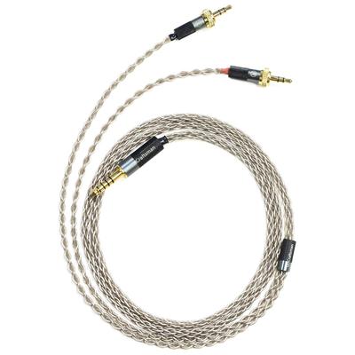 GUCraftsman 6N Монокристаллический Серебряный Кабель для Обновления Наушников, Совместимый с 4-контактными Sony и Кабелем/Заменой XLR/4,4 мм/2,5 мм MDR-Z7, MDR-Z7M2,