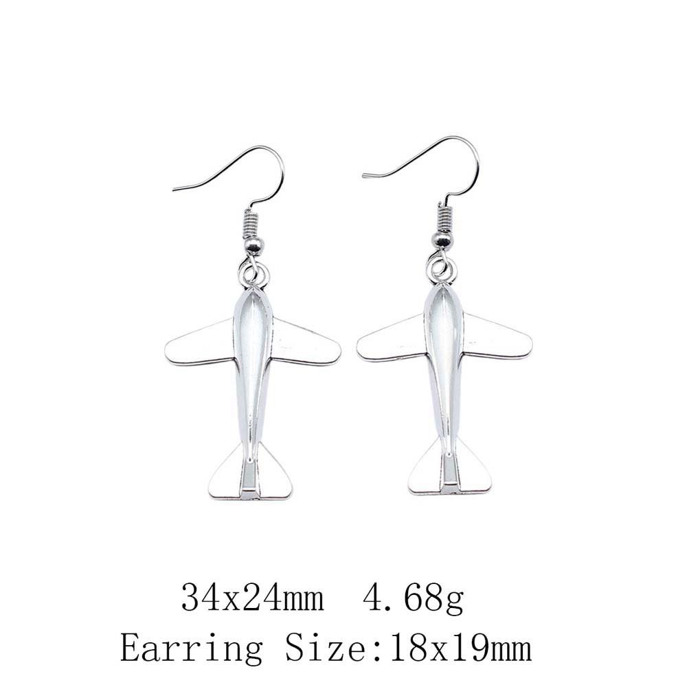 Комплект сережек на День благодарения, серьги-подвески и подвески на тему путешествий в самолете и Рождество, женские сумки, необычные серьги