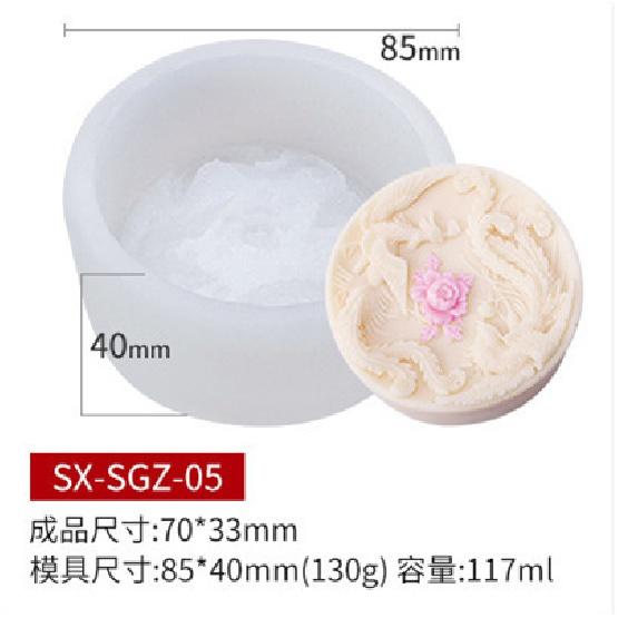 Пион, роза, силиконовая форма для мыла, форма для выпечки помадки, торта, сделай сам, ароматерапия, инструменты для украшения свечей, мыло ручной работы