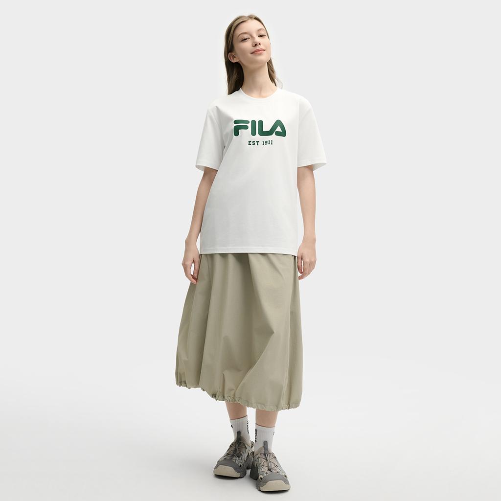 FILA ORIGINALE T Shirt Unisex Matcha Cloud Top F51M519106F-ZB