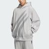 adidas Fustl P Gfx Hd Повседневная свободная толстовка с длинным рукавом Мужские толстовки с капюшоном Светло-серый KA2459