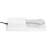 Sustain Foot Pedal Universal Keyboard Foot Pedal 6.35mm Connector Piano Foot Pedal Switch for Control White