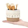 Tassels Makeup Brush Storage Box Cotton Rope Snacks Box Sundries Organizer Basket  Home Decoration