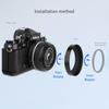 Металлическая бленда Haoge для Nikon NIKKOR Z 40 мм Z 28 мм Z 28 мм, совместимая с УФ-фильтром 52 мм и крышкой объектива 52 мм f/2, f/2.8, f/2.8 (SE) Линзы, навинчивающиеся