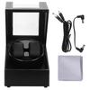 Automatic Watch Winder Box for Mechanical Watch USB Plugin Display Case Leather Style