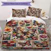 Abstract Butterfly Pattern Bedding uilt Set uilt Cover Pillowcase Home Decoration Birthday Gift (1 * duvet cover + 2 * pillowcase  without core)13