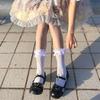 Носки Lolita Lace Calf Socks - дышащие белые носки средней длины для женщин (Весна лето)