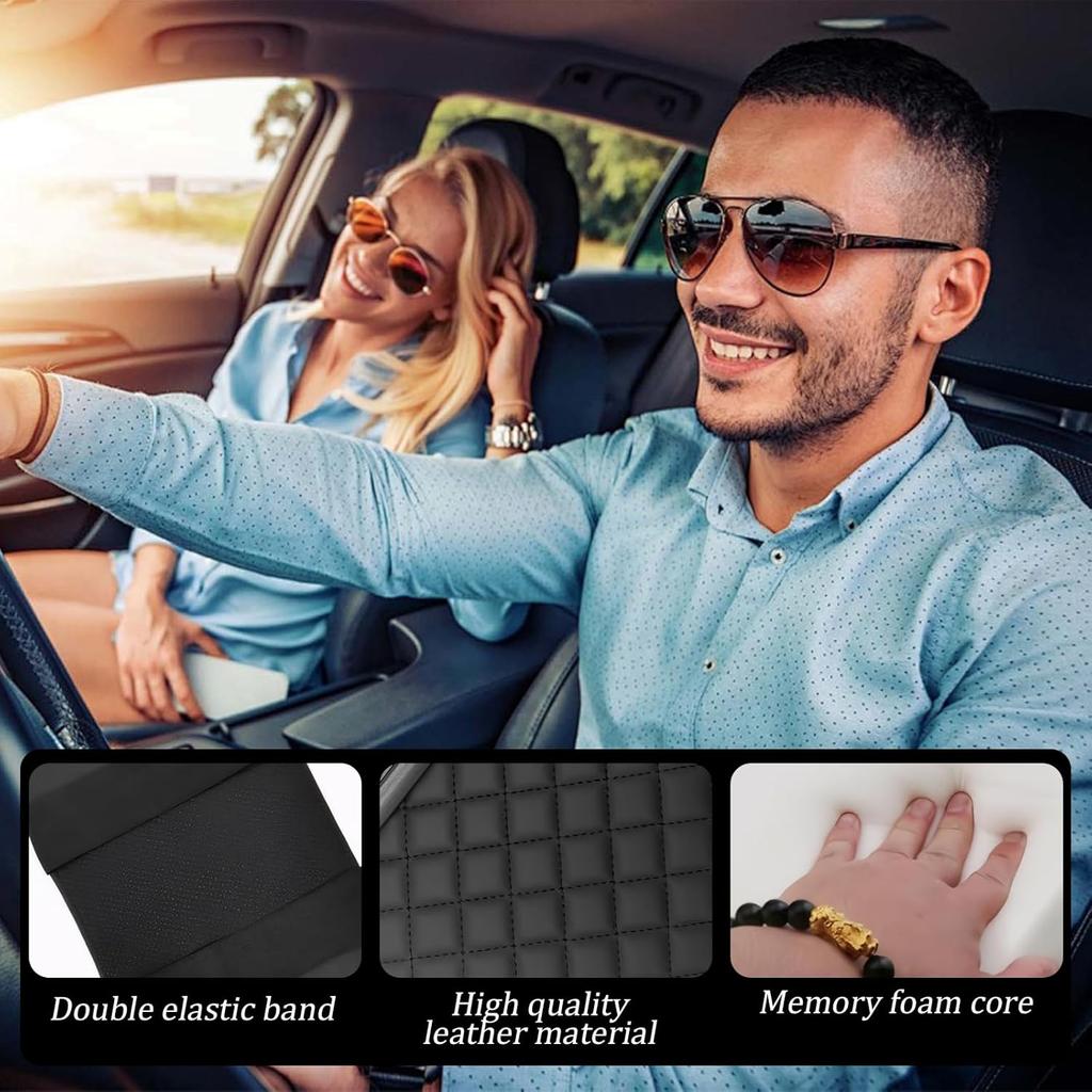 Подушка-удлинитель подлокотника автомобиля, многофункциональная, толщиной 7,5 см, подушка для бокса центральной консоли, подкладка для поддержки локтя, органайзер для автомобиля