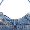 Diesel Letter Pattern Denim Shoulder Tote Bag Women bags Blue X08783P2088H8457