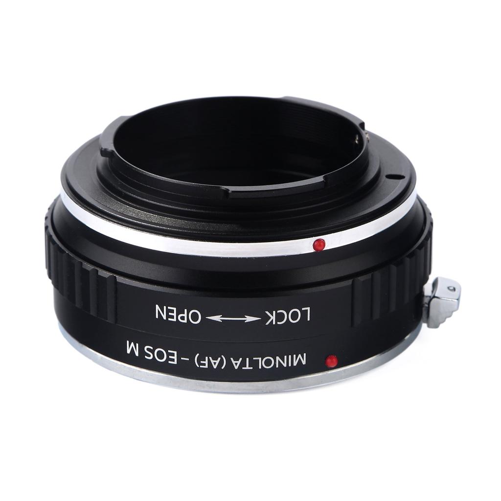 Concept Lens Mount Adapter Lens To Canon Mount with Aperture Ring K&F KF-AAEM (Sony (Minolta) A-mount EF-M Conversion)