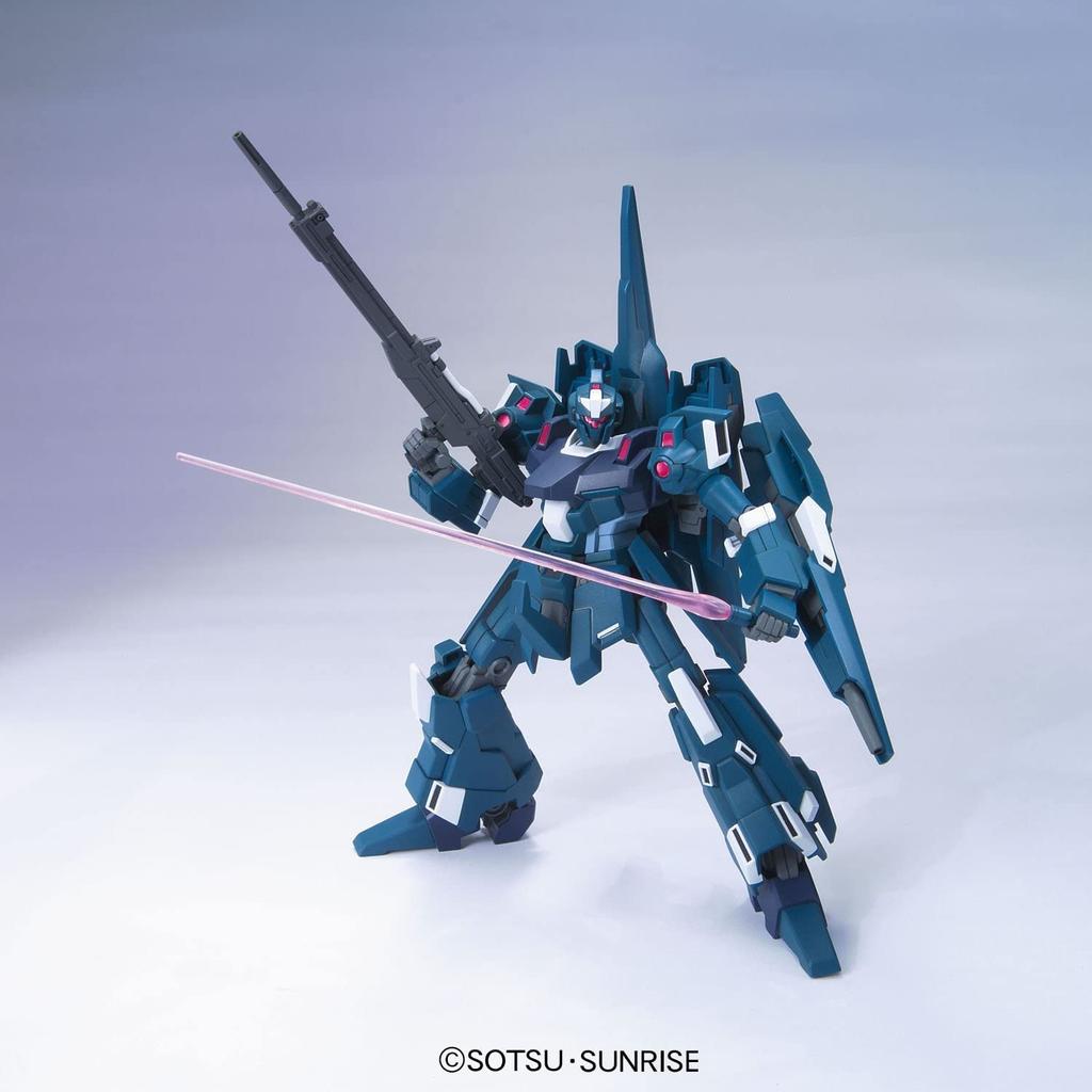 Пластиковая модель HGUC Mobile Suit Gundam UC Rezel в масштабе 1/144 с цветовой кодировкой