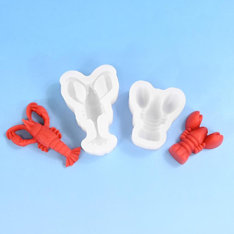 Силиконовая форма для торта, шоколада, желе в виде лобстера и рыбок кои, ручной работы, для сахарной мастики, для батончиков, конфет, кухонная бытовая форма для выпечки, инструменты для торта