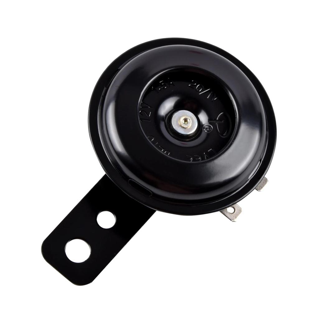 Комплект электрического звукового сигнала для мотоцикла, 12 В, 1,5 А, 120 дБ, универсальный водостойкий круглый громкий звуковой сигнал, динамики для скутера, мопеда, Прямая поставка, новый