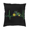 Tractor Cushion Cover 40x40 Cm Velvet Polyester Nordic Throw Pillow Case Home Decoration Sofa Chair Pillowcase
