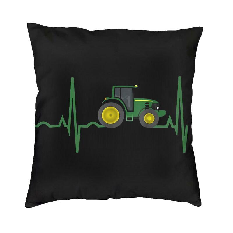 Tractor Cushion Cover 40x40 Cm Velvet Polyester Nordic Throw Pillow Case Home Decoration Sofa Chair Pillowcase