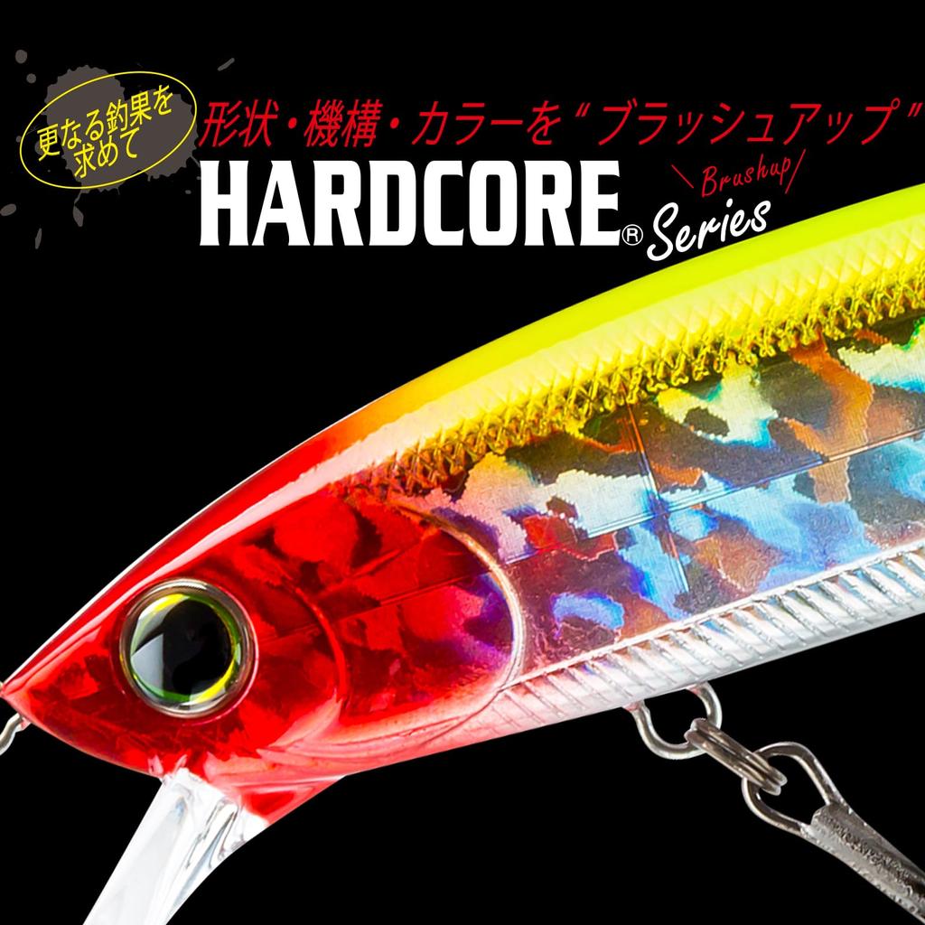 DUEL HARDCORE Minnow Flat Citrus Ловля окуня 70SP, 70мм, Весг, Шэд, Приманка, R1358-CSH