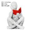 Crafts Read About Small Character Design Resin Abstract Home Decorations Fashionable Bookshelf Decorations Home Decor Figurines