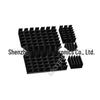 Black Aluminum Heat Sink Kit for Raspberry Pi 4B with Adhesive Backing