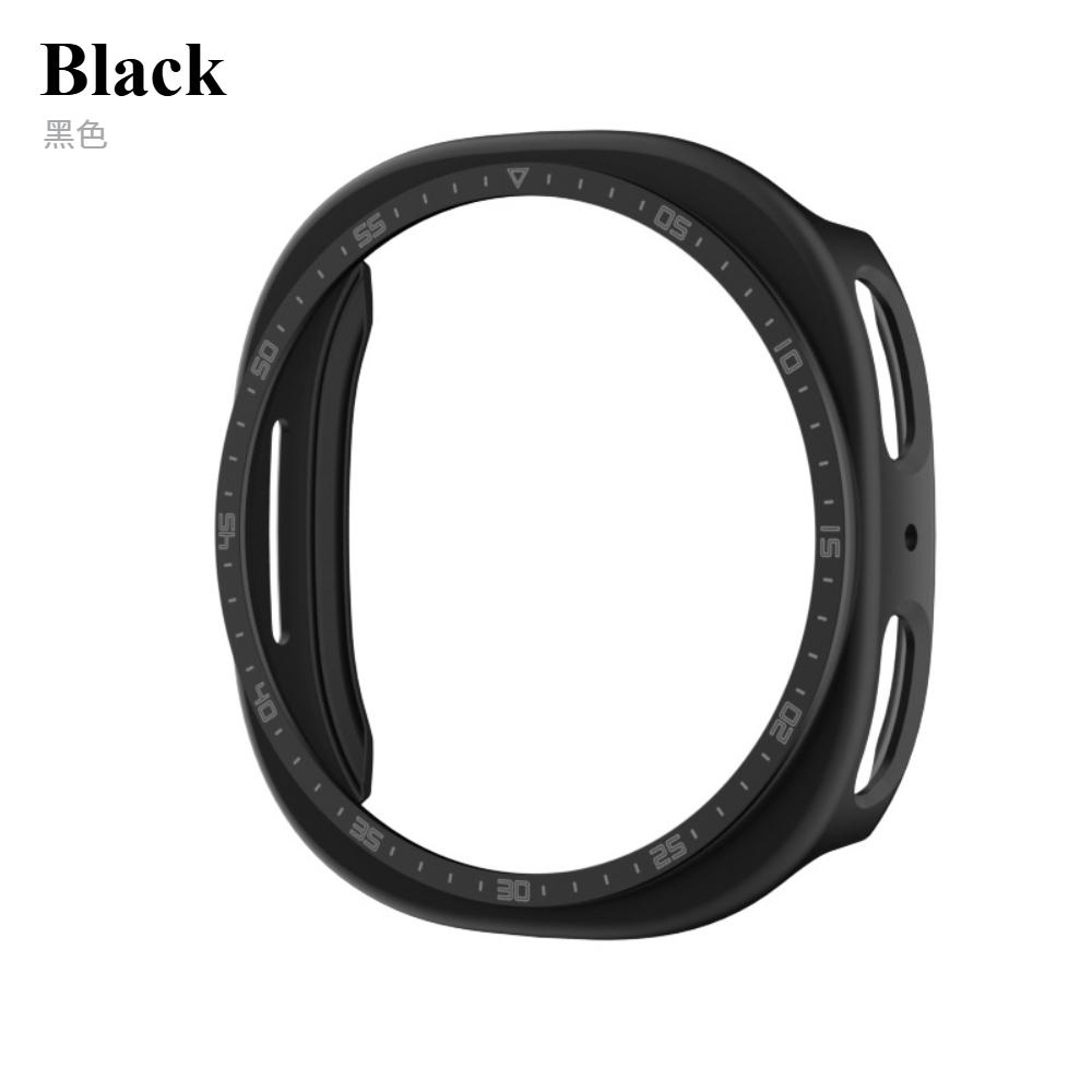Scale Bezel Ring+Cover for Samsung Galaxy Watch 9 44mm 40mm Protector Hard PC Bumper Scale Shell for Galaxy Watch 8 40/44mm protective Cases