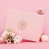 In-Stock Pink Flip-Top Gift Packaging Box for Perfume, Lipstick, and Skincare