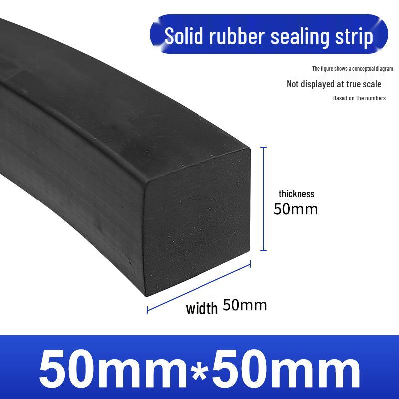 Nitrile Rubber Strip: Oil & Pressure-Resistant Shock Absorbing Glass Pad for Sealing & Joint Support