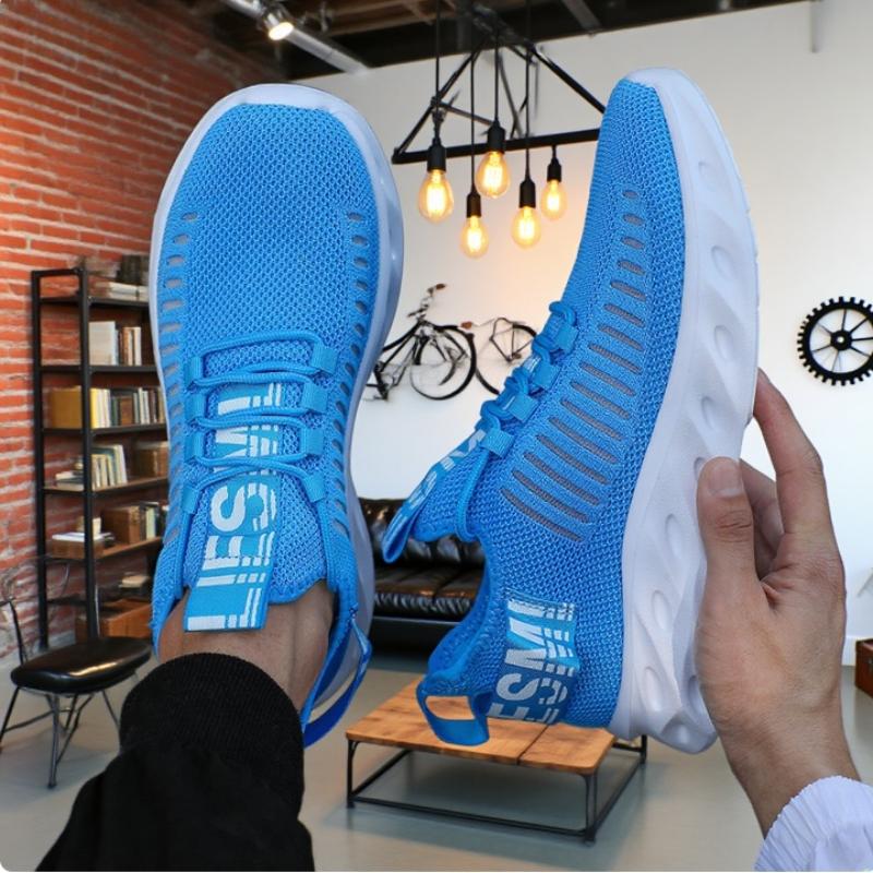 Women Mesh Sneakers Summer Breathable Ultra Lightweight Running Shoes Quick Dry Non-Sliputdoor Walking Training Tennis Men Shoes
